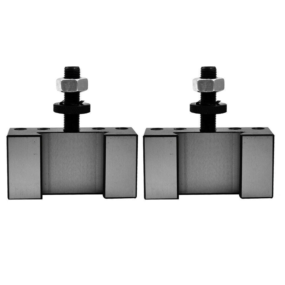 2 × AXA #1 250-101 XL Turning And Facing Holder Quick Change Tool Post For Lathe