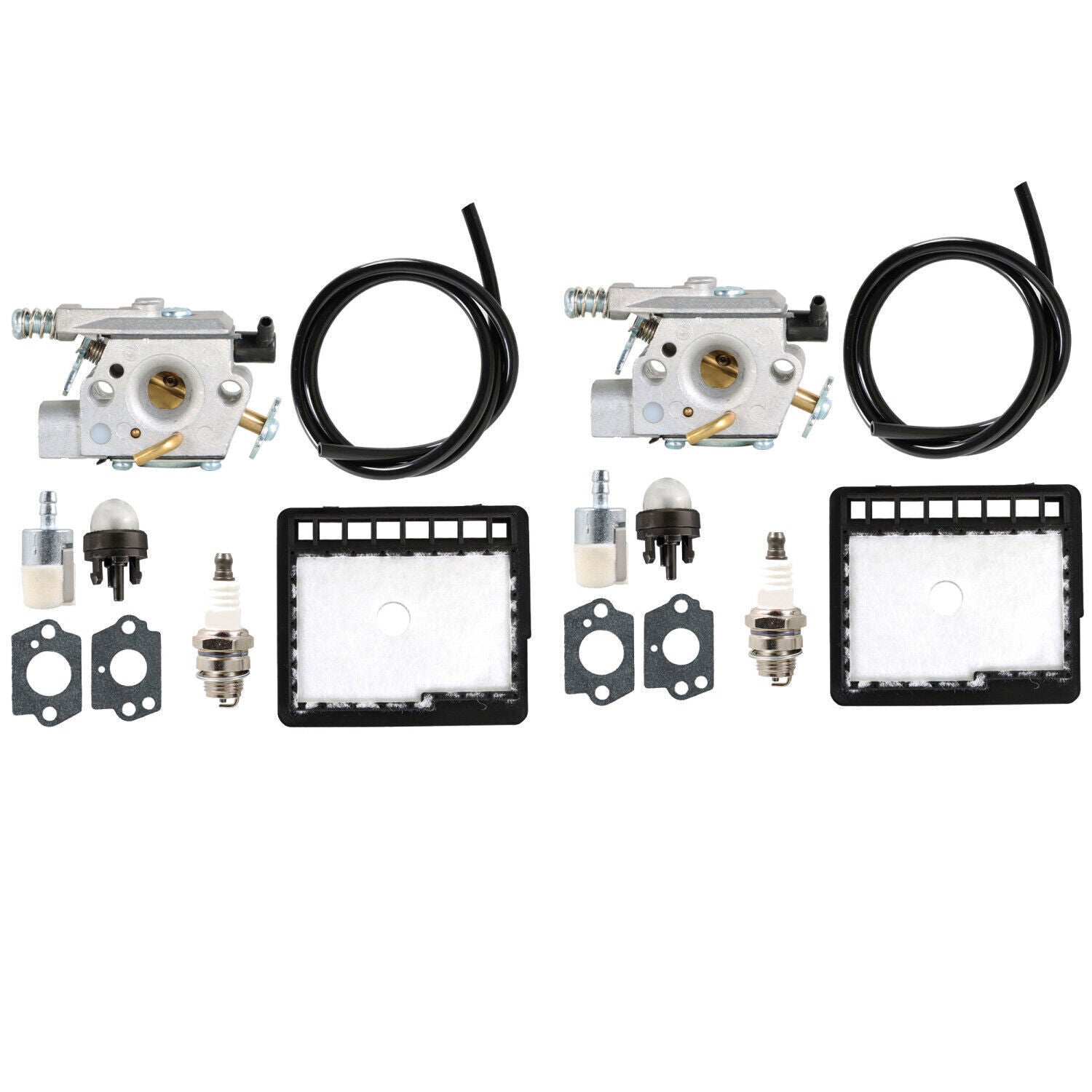 2 pack CS-3000 Carburetor For Echo CS-340 CS-341 Air Fuel Filter CS-3450 CS-3400