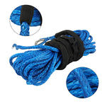 5/16"x50' 12000LBS Synthetic Winch Rope Line Recovery Cable For UTV ATV w/Sheath