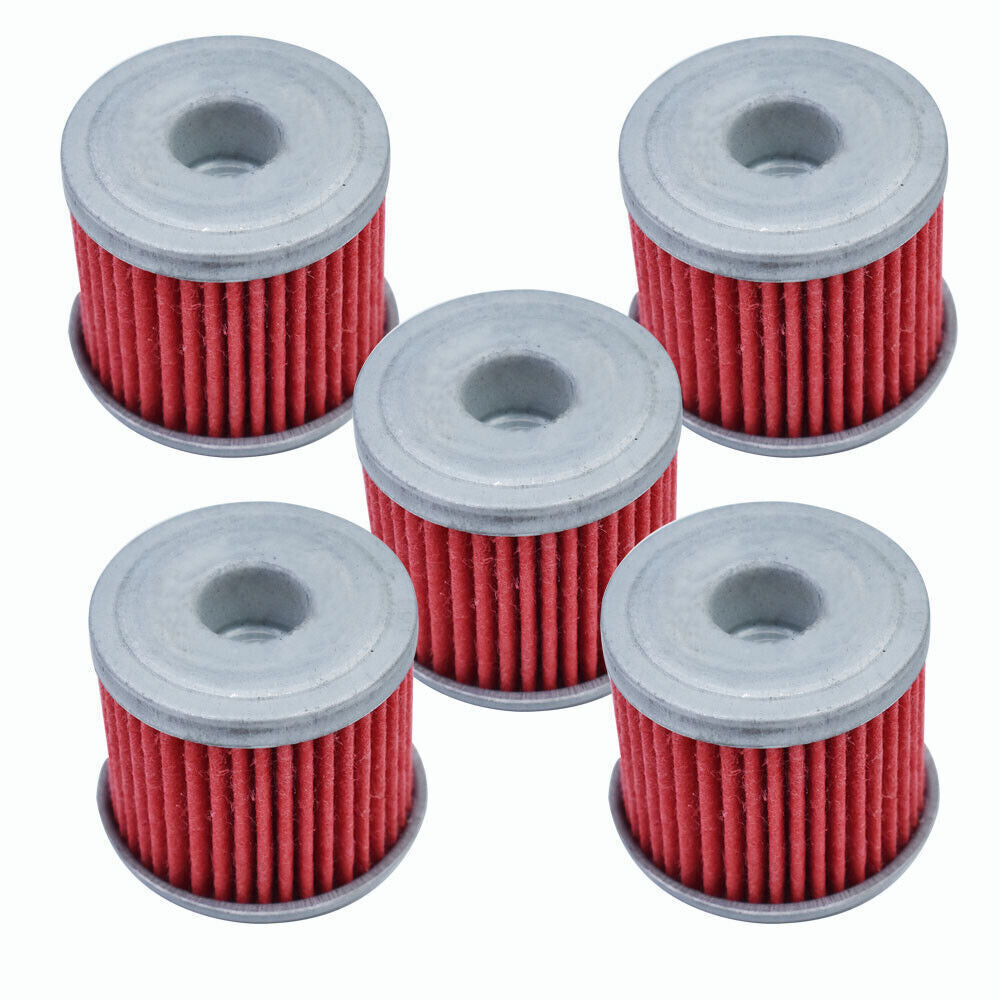 Oil Filter x 5 For Honda TRX450R TRX 450R TRX450ER 2004 2005 2006 2007 2008 2009