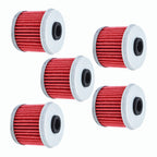 Oil Filter x 5 For Honda TRX450R TRX 450R TRX450ER 2004 2005 2006 2007 2008 2009