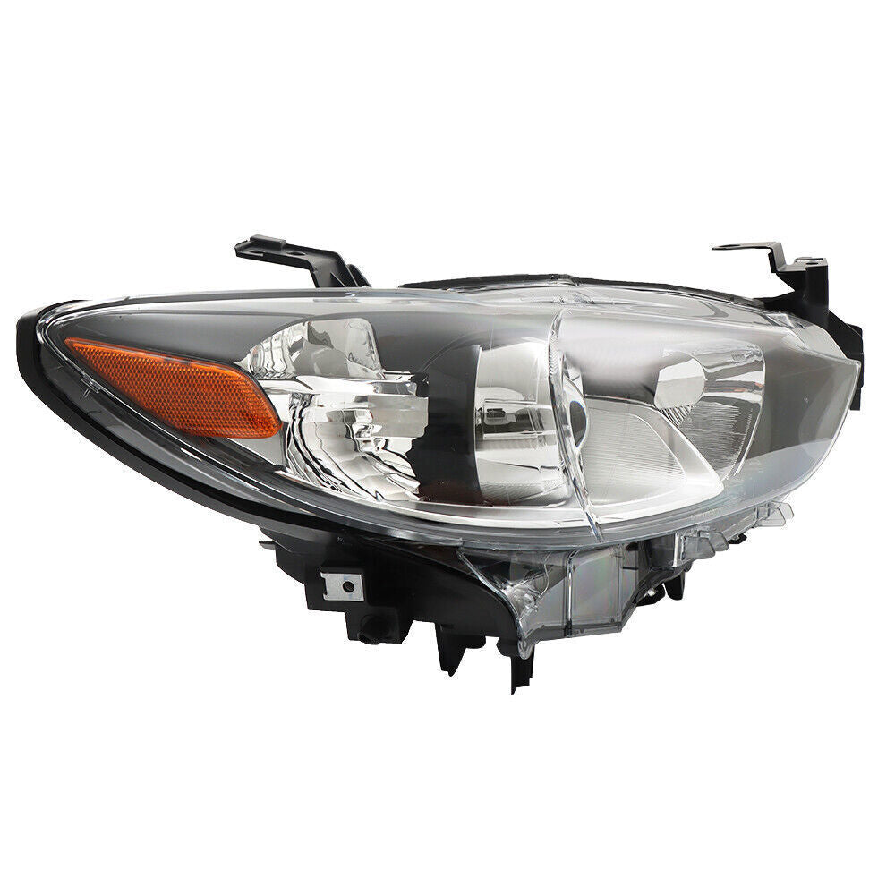 Right Headlight For 2014-2017 Mazda 6 Halogen Headlamp Black Housing