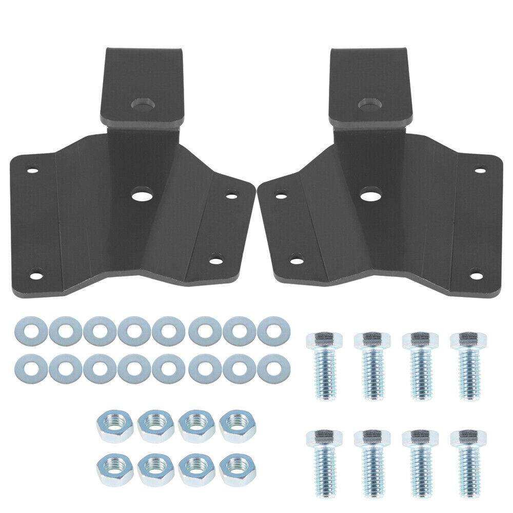 Rear Axle Drop Hanger 2"Lowering Kit For 99-06 GMC Sierra Silverado 1500