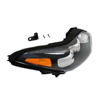 Right Headlight For 2017-2019 Kia Sportage Halogen w/LED DRL Black RH