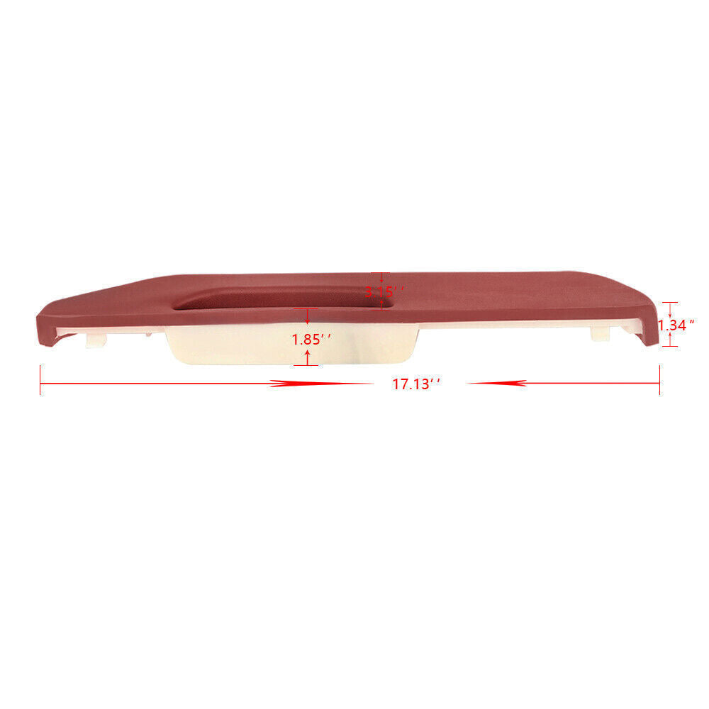 Left Driver Side Front Armrest Red For 1990-1994 Chevrolet GMC 15615021
