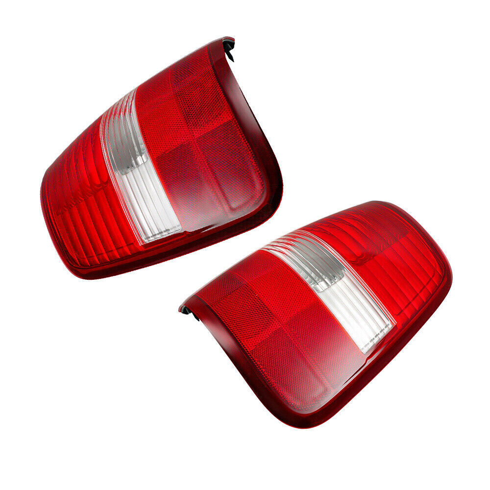 Rear Left+Right Side Tail Lights Brake Lamp For 04-08 Ford F-150 Halogen