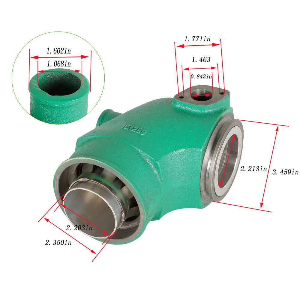 FOR VOLVO PENTA DIESEL EXHAUST ELBOW - REPLACES  860656