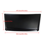 Front Hood Scoop Bulge Kit For 2014-2021 Toyota Tundra Black Plastic