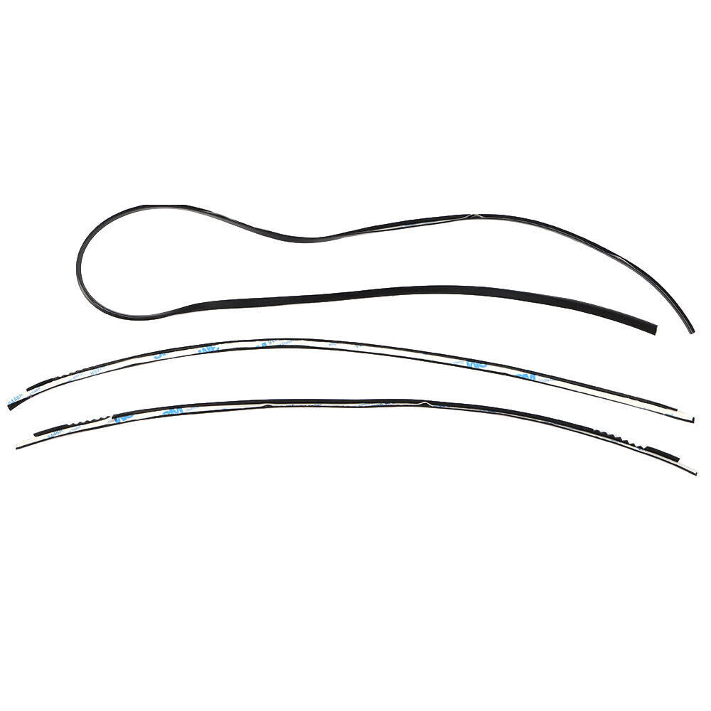 Front Hood Scoop Bulge Kit For 2014-2021 Toyota Tundra Black Plastic