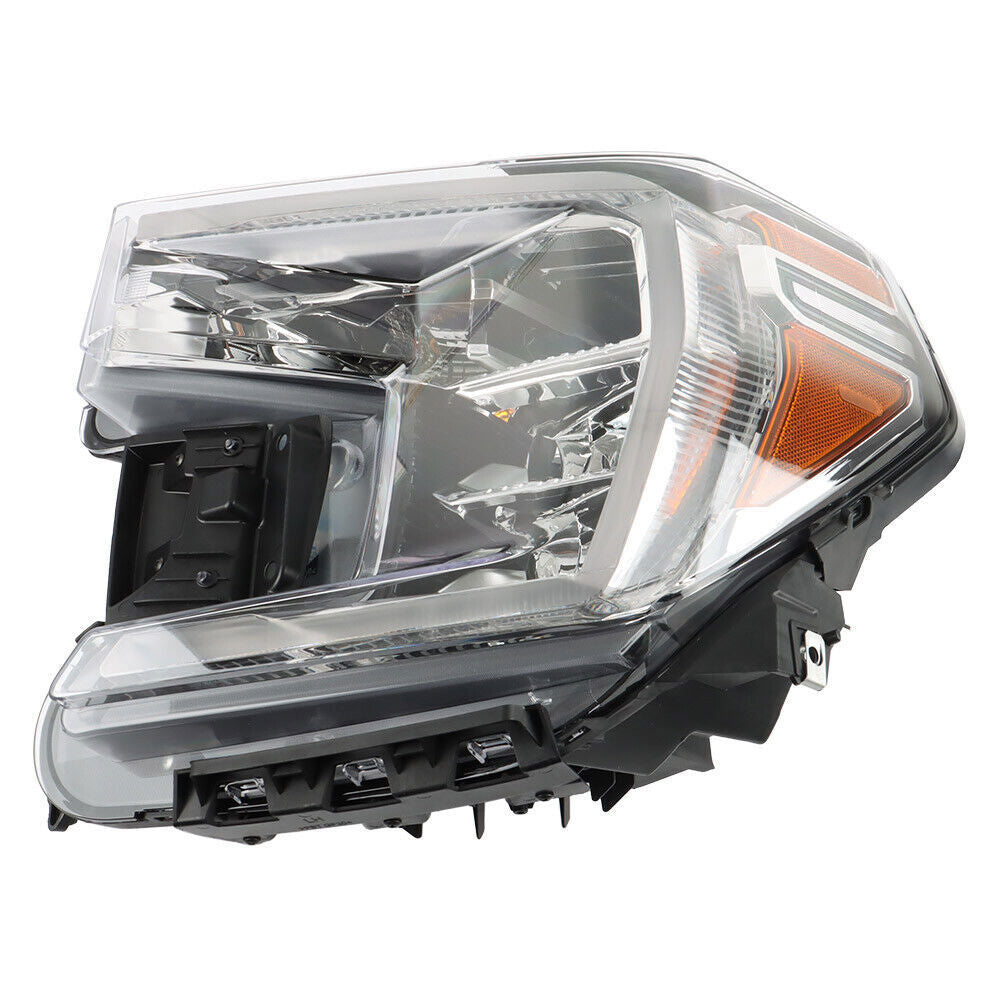 Left Side Headlights For 2019-21 GMC Sierra 1500 Halogen W/o LED Signal