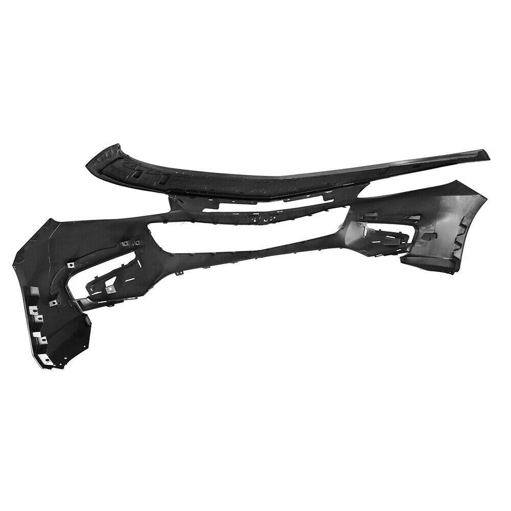 Front Bumper Cover & Grille Fog Lights Assembly For 2012-2014 Ford Focus