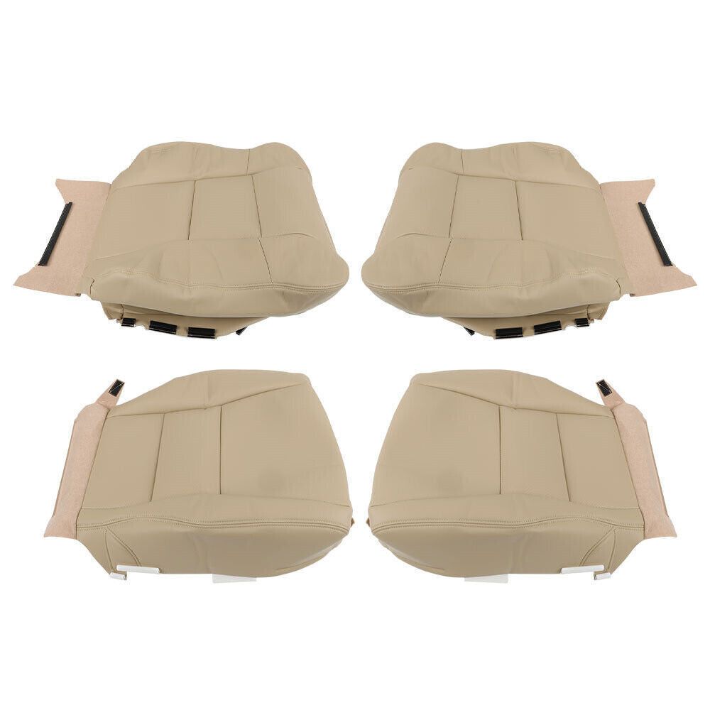 Front Driver Passenger Seat Cover For Acura RDX 2007-2012 Leather Tan