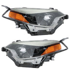 Left&Right Side Headlight Halogen Headlamps For 2014-2016 Toyota Corolla