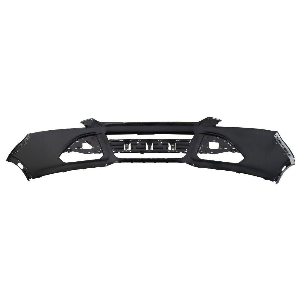 Front Bumper & Lower Grille & Fog Lamp Cover For 2013-16 Ford Escape