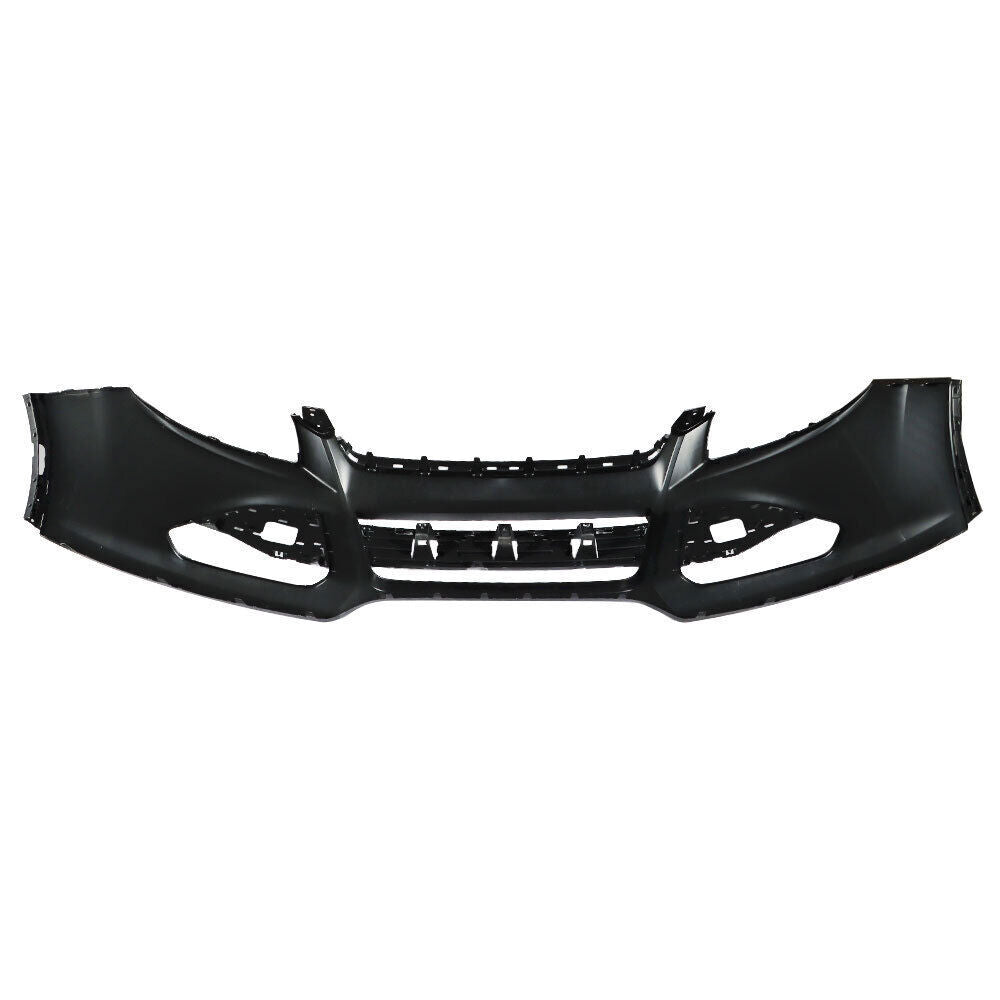 Front Bumper & Lower Grille & Fog Lamp Cover For 2013-16 Ford Escape