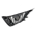 Front Upper Chrome Grill For 2016-2018 Nissan Sentra ABS Honeycomb Mesh