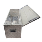 Aluminum Heavy Duty Truck Bed Storage Tool Box w/Lock 49 x 15 x 15