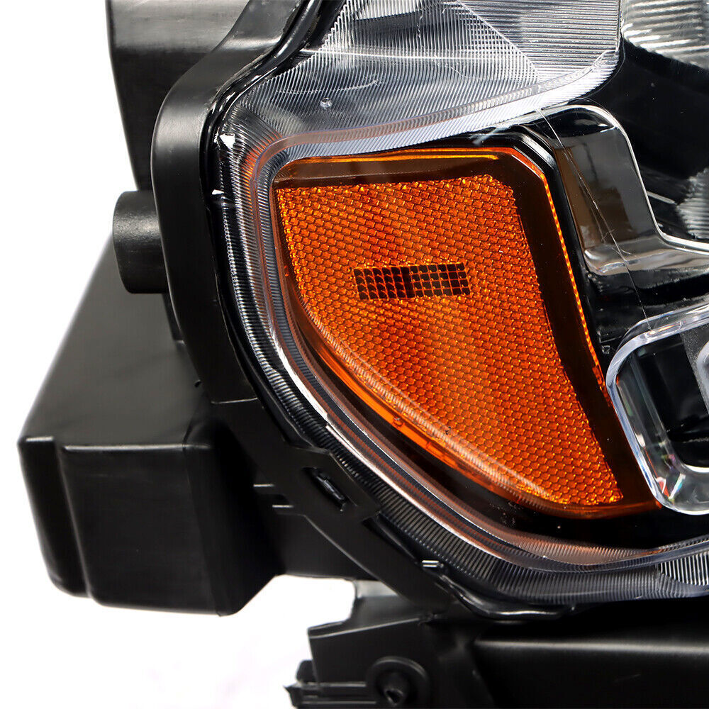 Passenger Right Side Headlight For 2019-2020 Silverado LED Black Housing