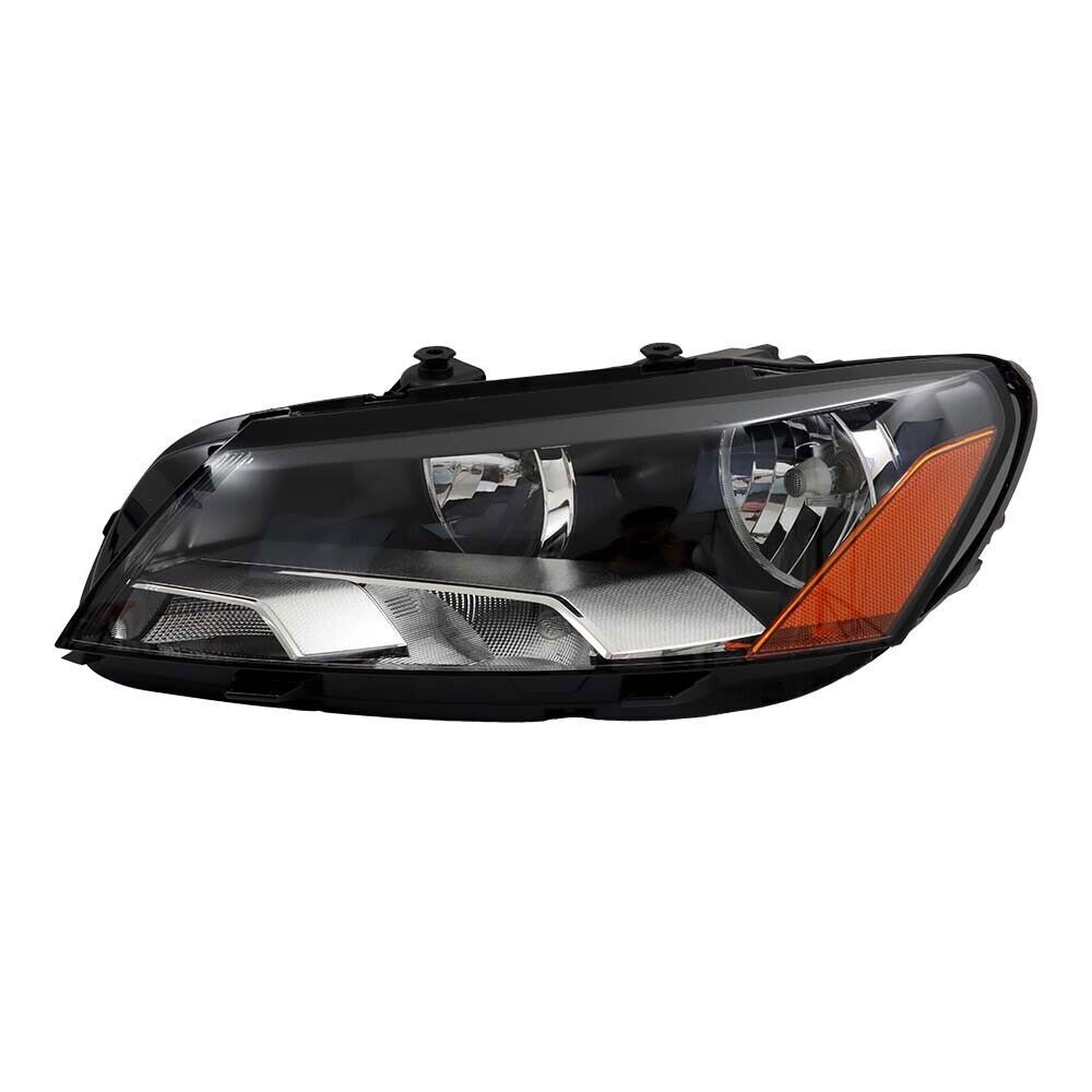 Left Headlight For 2012-2015 Volkswagen Passat Haloge Headlamp LH Drive