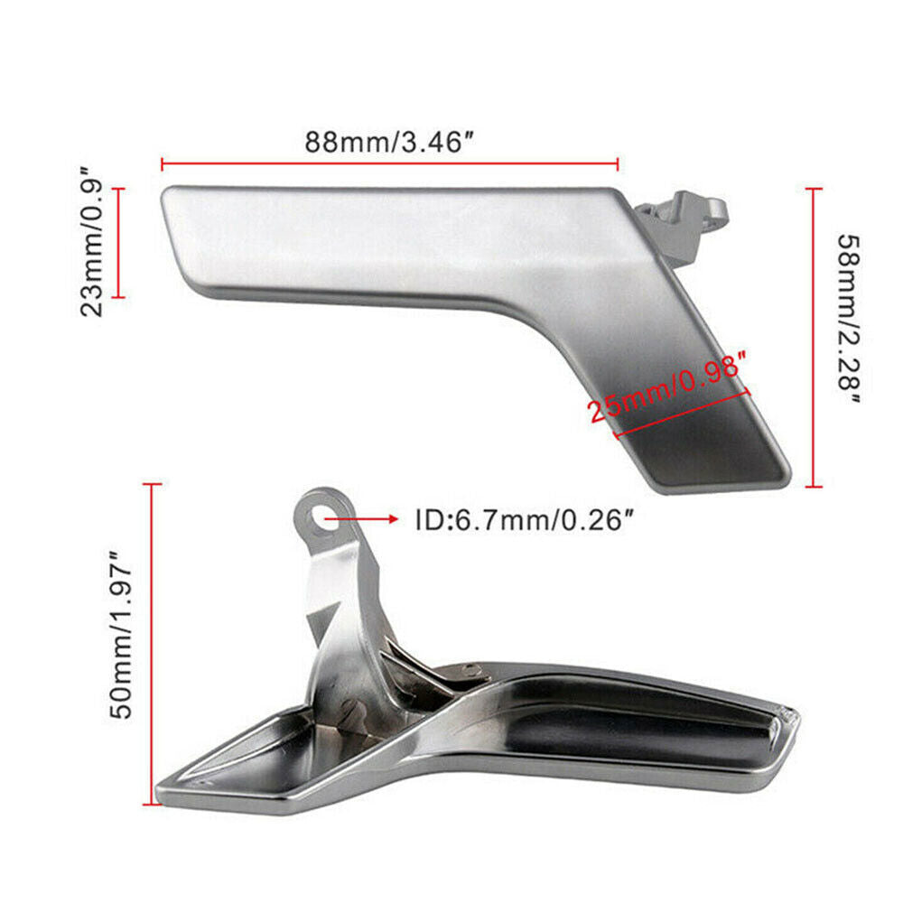 Front Driver Side Inside Door Handle Repair Kit For W204 X204 Chrome