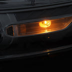 Left Side Headlights For 2013-2014 Ford Taurus Halogen W/Gray Trim HIR2