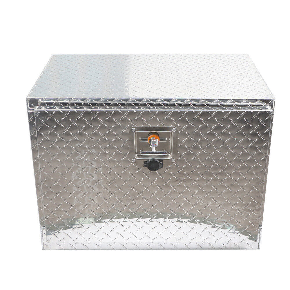 Aluminum Tool Box For Trailer Flatbed Truck Underbody Storage 24 x17 x18