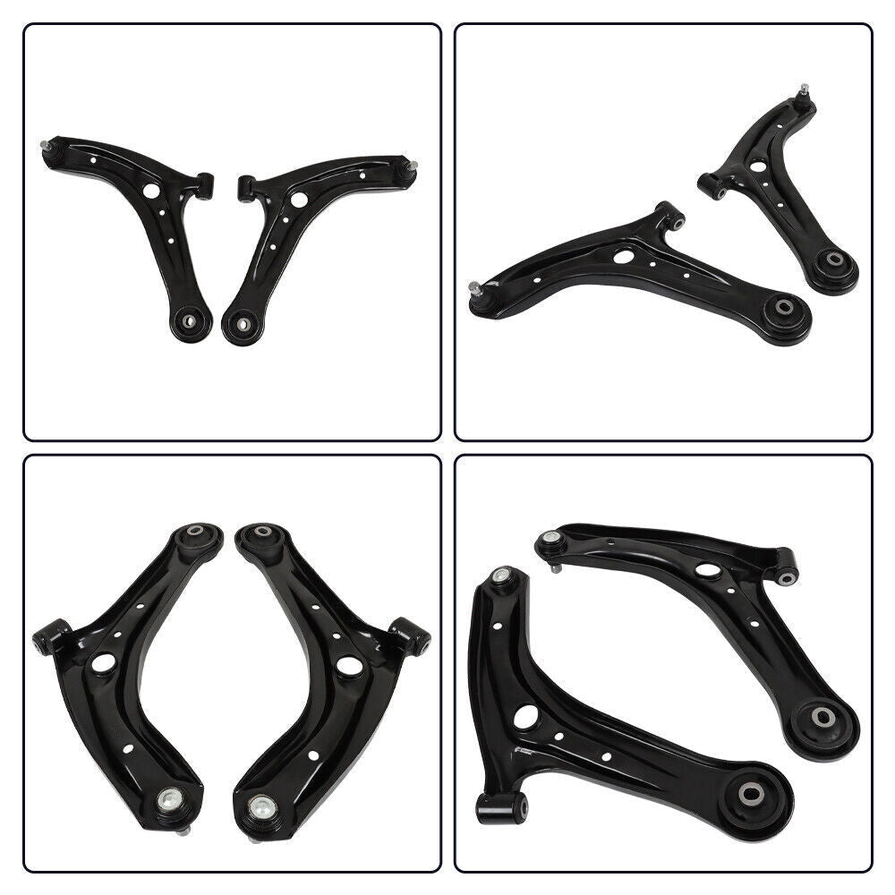 Control Arm w/Ball Joints Set For 2011 - 2019 Ford Fiesta 1.6L 4-Door