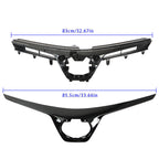 Upper Grille For TOYOTA Corolla SE XSE 2017 2018 2019 Black 53105-02010