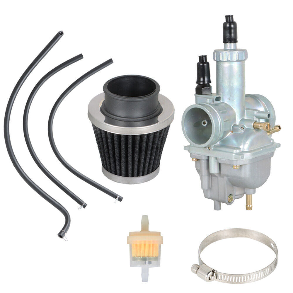Carburetor & Air Filter For Kawasaki Bayou 250 KLF250A Bayou 220 KLF220A