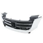 Front Upper Grille Chrome Trim Grill For 2013-2015 Honda Accord Sedan