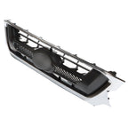Front Upper Grille For 2012-14 2015 Toyota Tacoma Chrome Black TO1200351