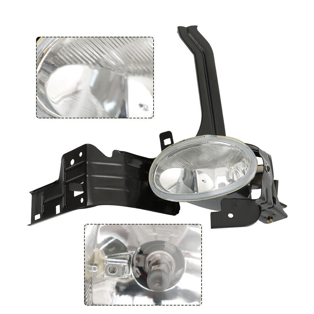 Left+Right Fog Lights Fit For 2008-2010 Honda Accord Sedan Driving Lamps