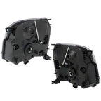 Left+Right Headlights For 2007-2014 GMC Yukon Denali XL1500 2500 Black