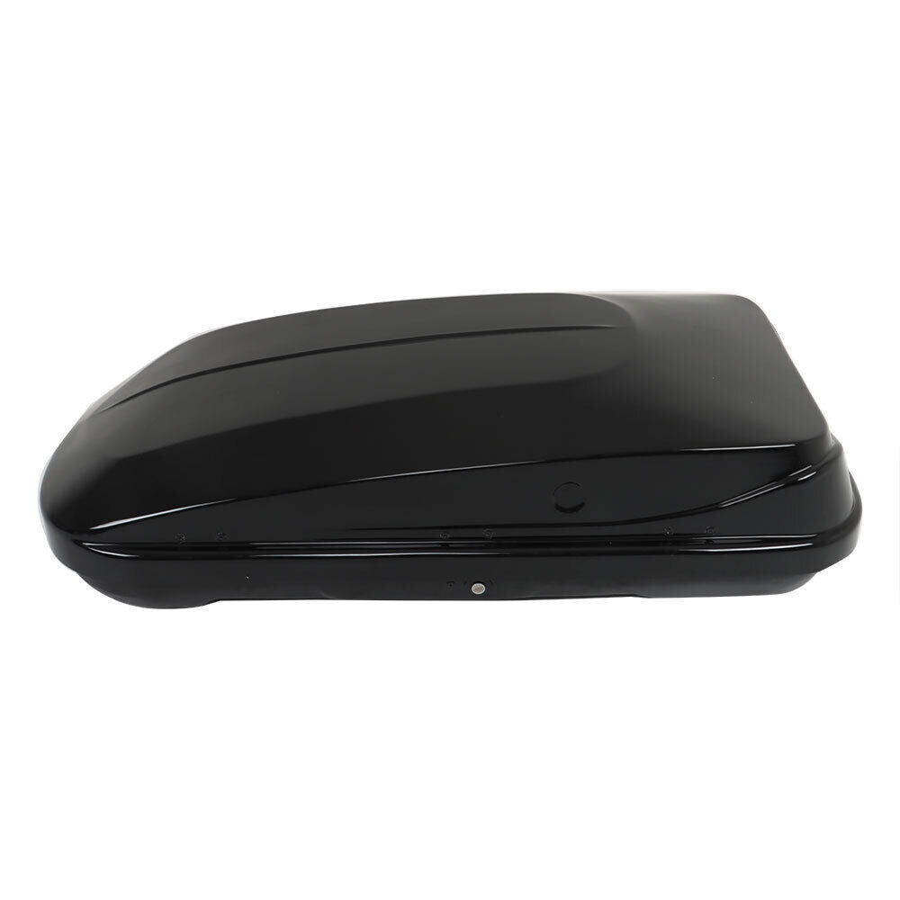 2Key 14 ft³ Car Top Cargo Carrier Vehicle Roof Luggage Storage Box Black