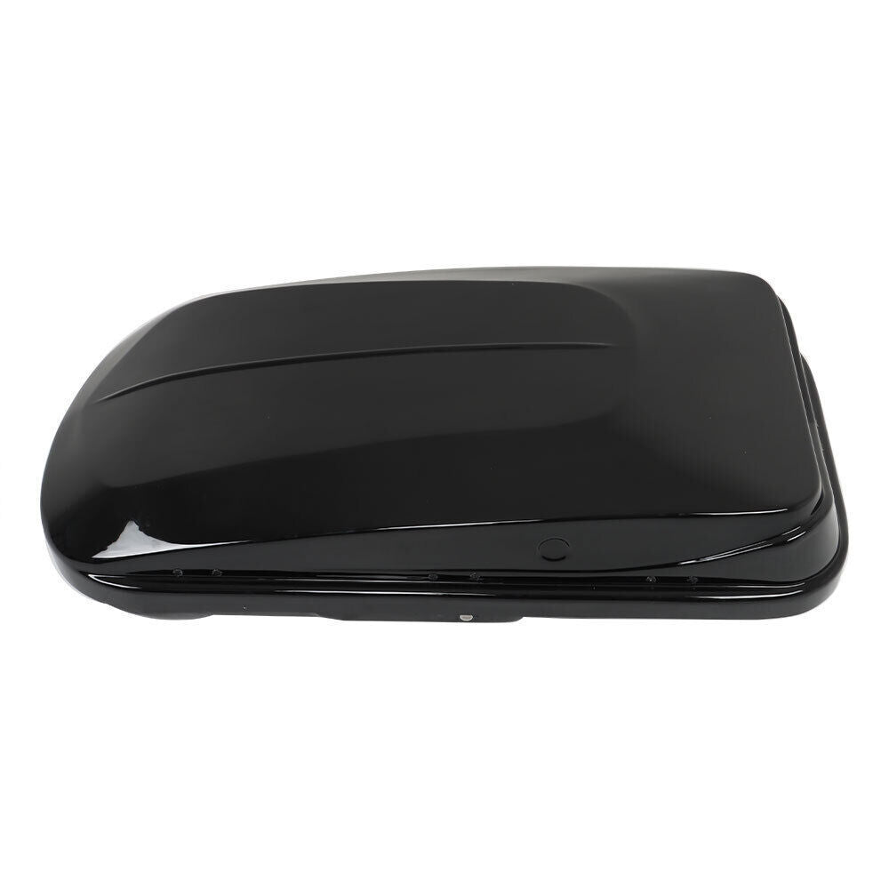 2Key 14 ft³ Car Top Cargo Carrier Vehicle Roof Luggage Storage Box Black