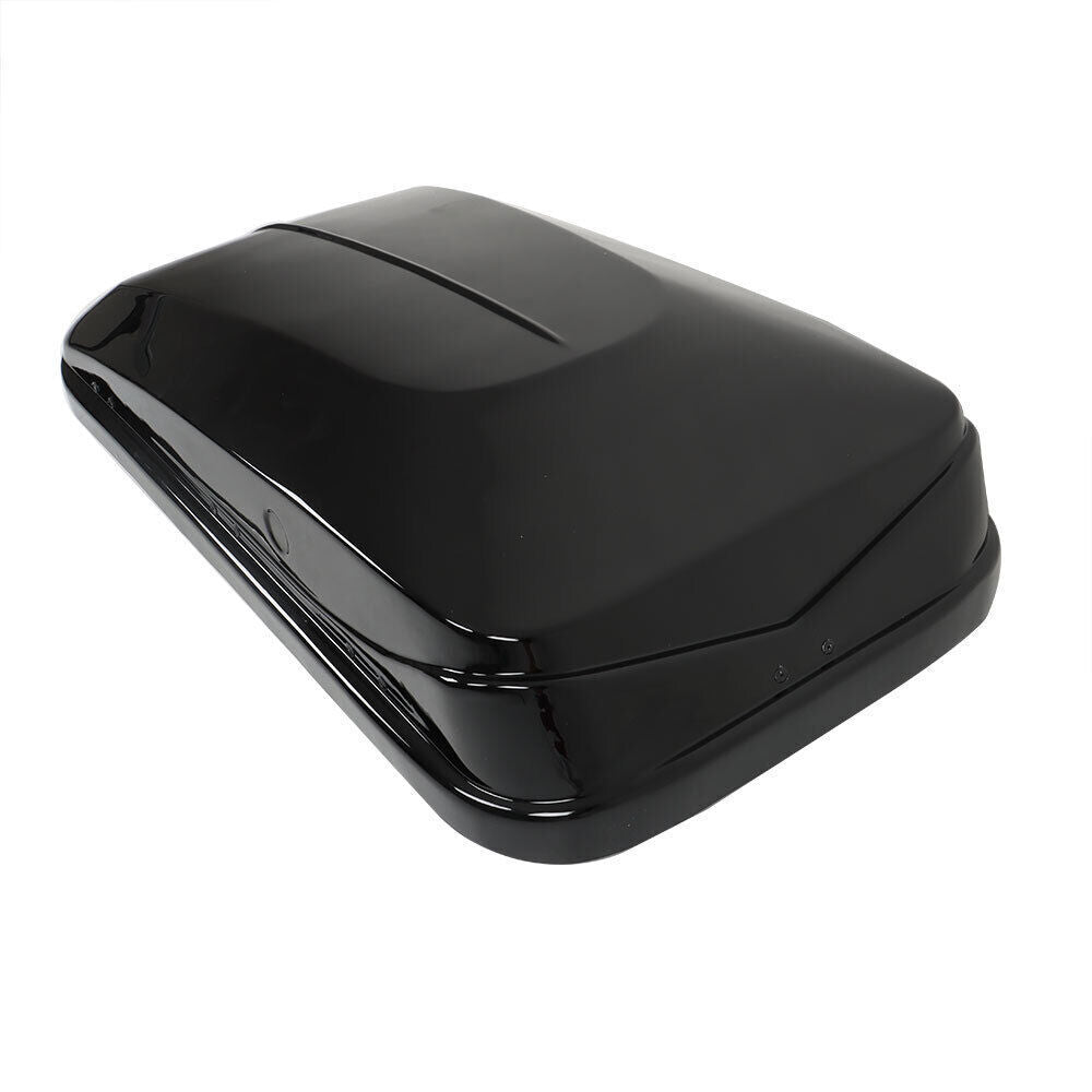 2Key 14 ft³ Car Top Cargo Carrier Vehicle Roof Luggage Storage Box Black
