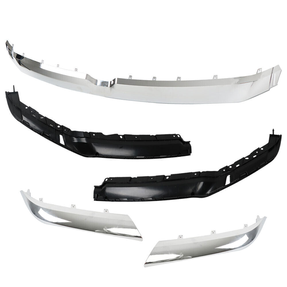 Upper Grille Body Trim Molding For 2019-2022 RAM 1500 Chrome Plastic