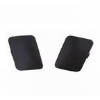 Bumper Tow Hook Bracket Cover Cap For 2006-2007 Toyota RAV4  Black 2PCS