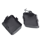 Bumper Tow Hook Bracket Cover Cap For 2006-2007 Toyota RAV4  Black 2PCS