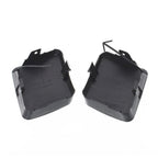 Bumper Tow Hook Bracket Cover Cap For 2006-2007 Toyota RAV4  Black 2PCS