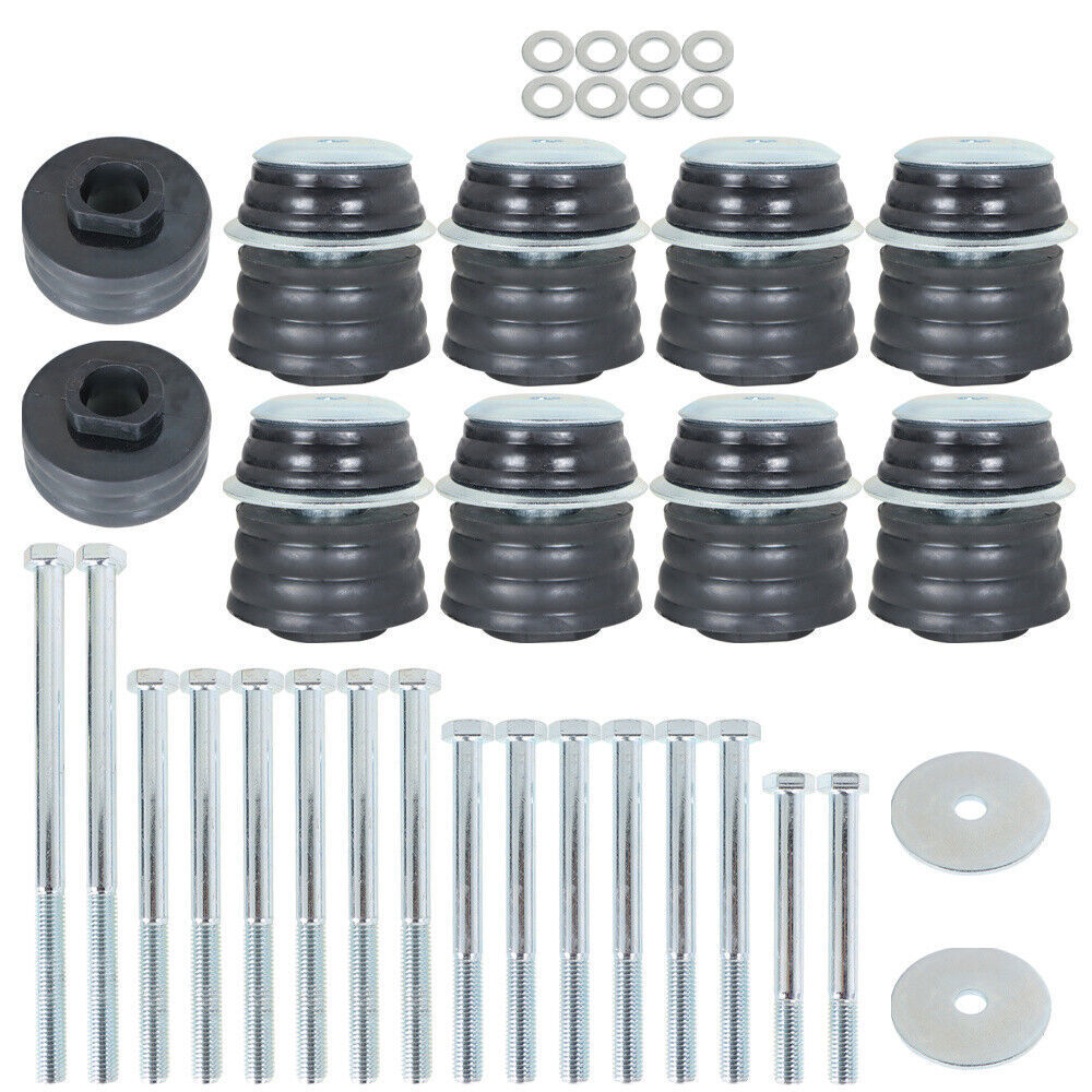 For Daystar KF04060BK Body Cab Mount For 2008-2016 F-250 F-350