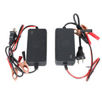 New 1.2A Trickle Charger 12V to 14.8V Automatic Lead Acid Battery Charger 2PCS