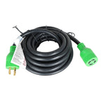 15 Ft Generator Extension Cord 4 Prong Power Cable 10 4 30 Amp