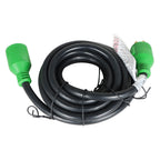15 Ft Generator Extension Cord 4 Prong Power Cable 10 4 30 Amp