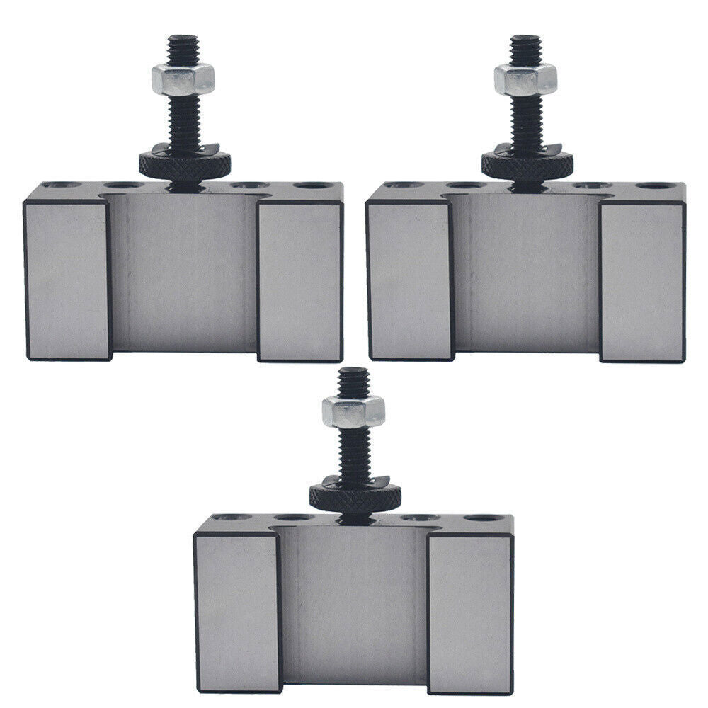 3 × OXA #1 QUICK CHANGE TURNING  FACING LATHE TOOL POST HOLDER 0XA (250-001)