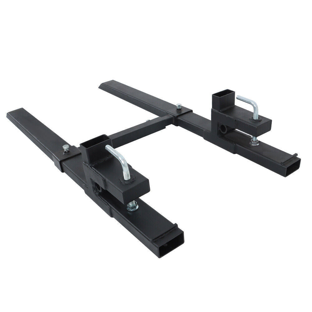 4000lbs 60" Clamp on Tractor Forks Pallet Forks Adjustable Bucket Forks