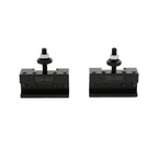 3Pcs OXA 250-000 Wedge Type Quick Change Tool Post Set For Lathe Up to 8"
