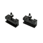 3Pcs OXA 250-000 Wedge Type Quick Change Tool Post Set For Lathe Up to 8"