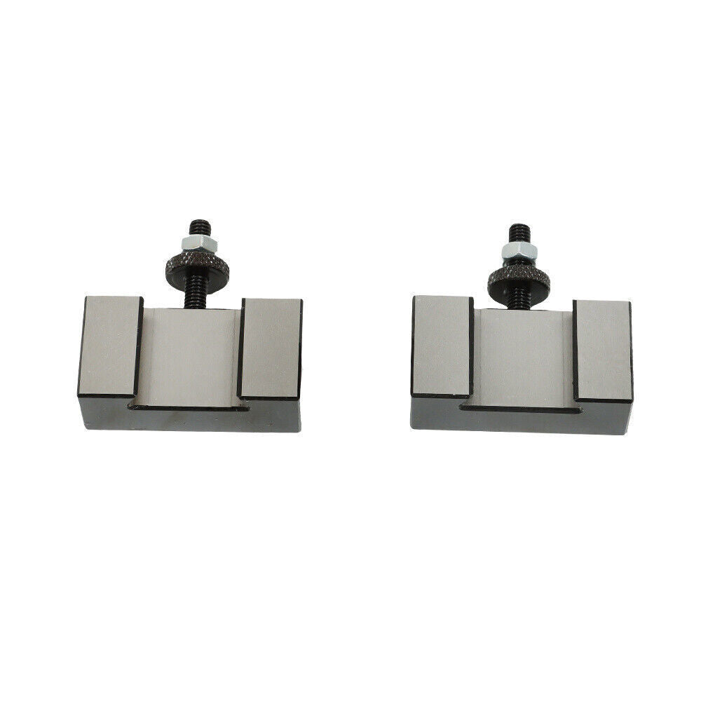 3Pcs OXA 250-000 Wedge Type Quick Change Tool Post Set For Lathe Up to 8"