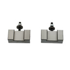 3Pcs OXA 250-000 Wedge Type Quick Change Tool Post Set For Lathe Up to 8"